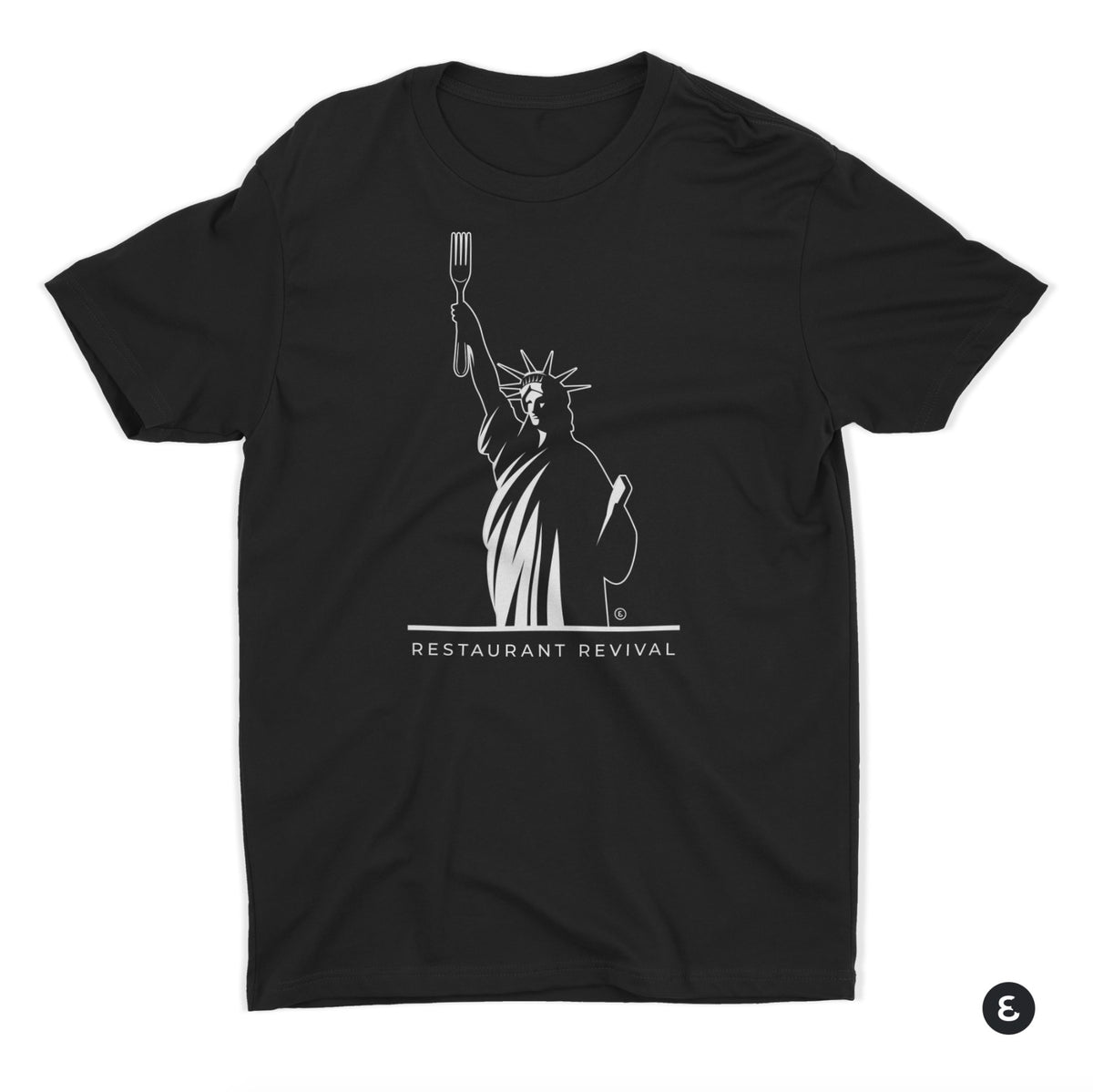 8it Lady Liberty - NYC Restaurant Revival T-Shirt – 8it Shop
